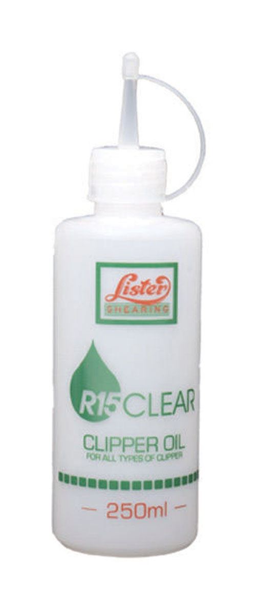 Lister Shearing R15 Clear Clipper Oil - Just Horse Riders