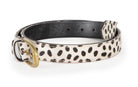 Aubrion 25Mm Cow Hair Skinny Belt - Just Horse Riders
