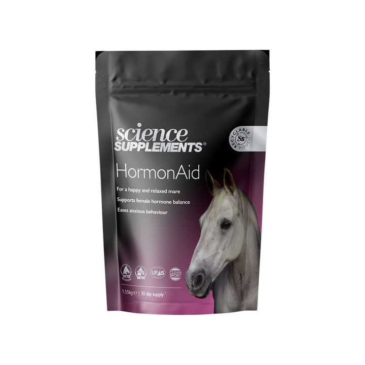 SCIENCE SUPPLEMENTS HORMONAID for a happy and relaxed mare