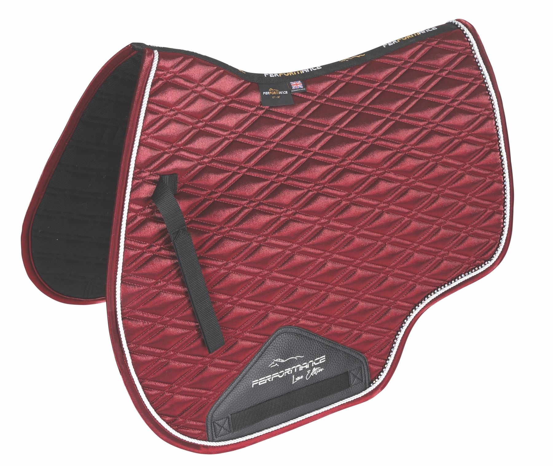Shires Performance Euro Cut Luxe Saddlecloth - Just Horse Riders