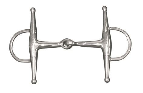 JHLPS Eggbutt Full-cheek Jointed Snaffle - Just Horse Riders