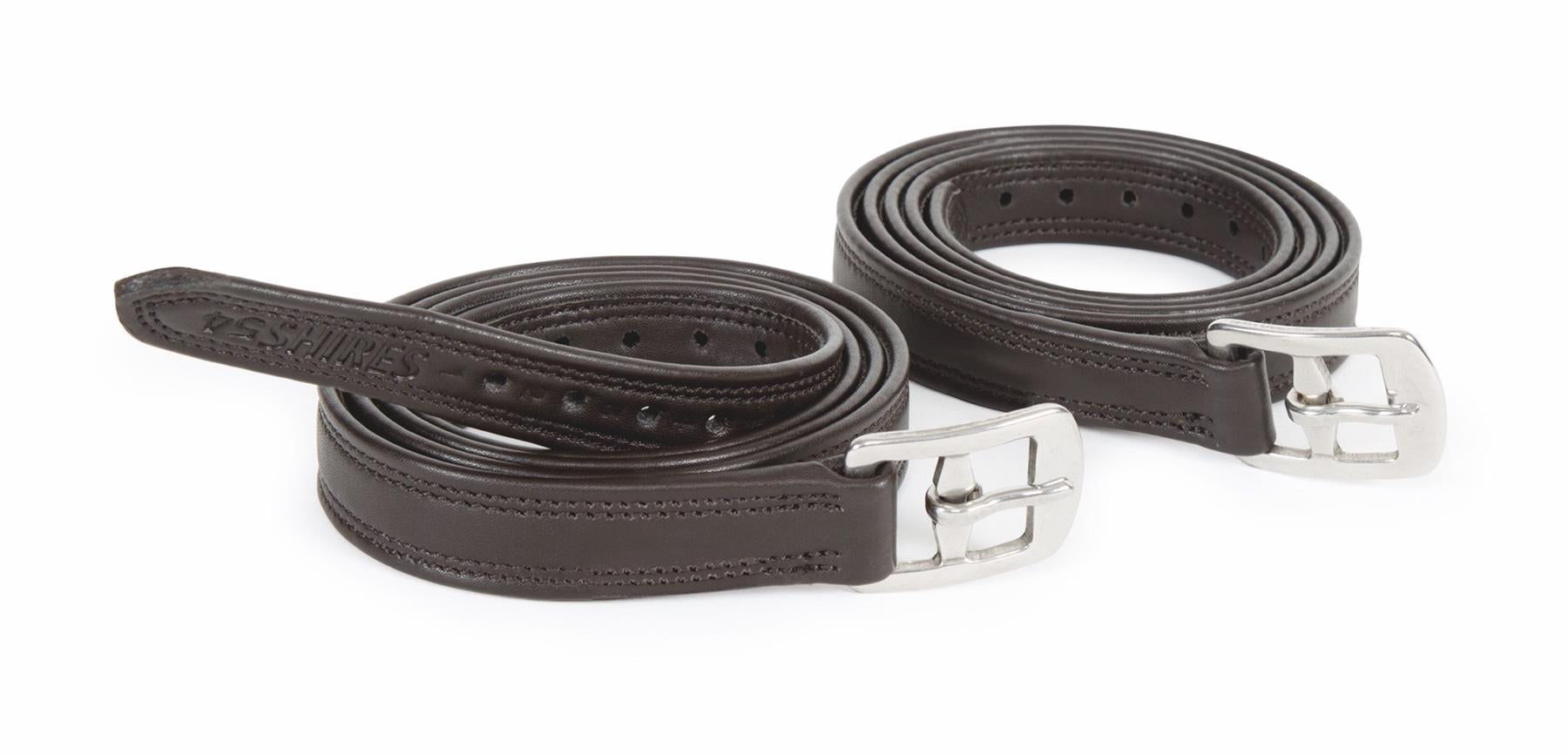 Shires Easy Care Non Stretch Stirrup Leathers - Just Horse Riders