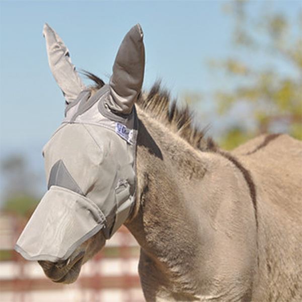 Cashel Fly Mask Donkey Long with Ears - Just Horse Riders